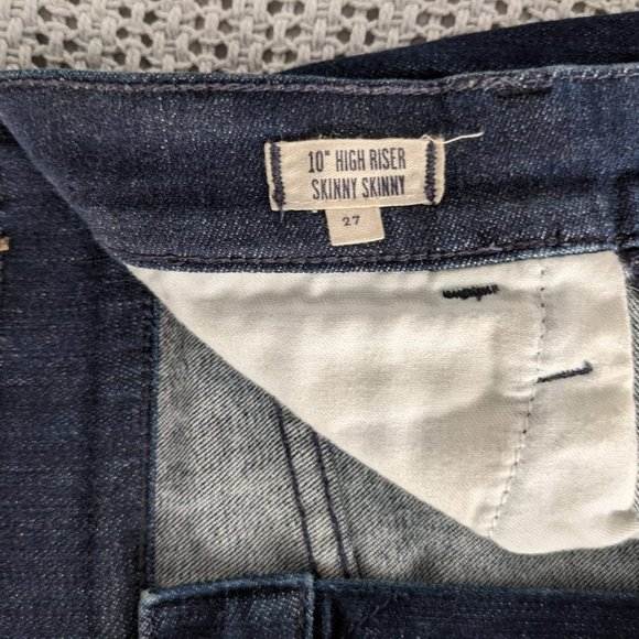 Madewell 10'' High Riser Skinny Skinny - Picture 3 of 6